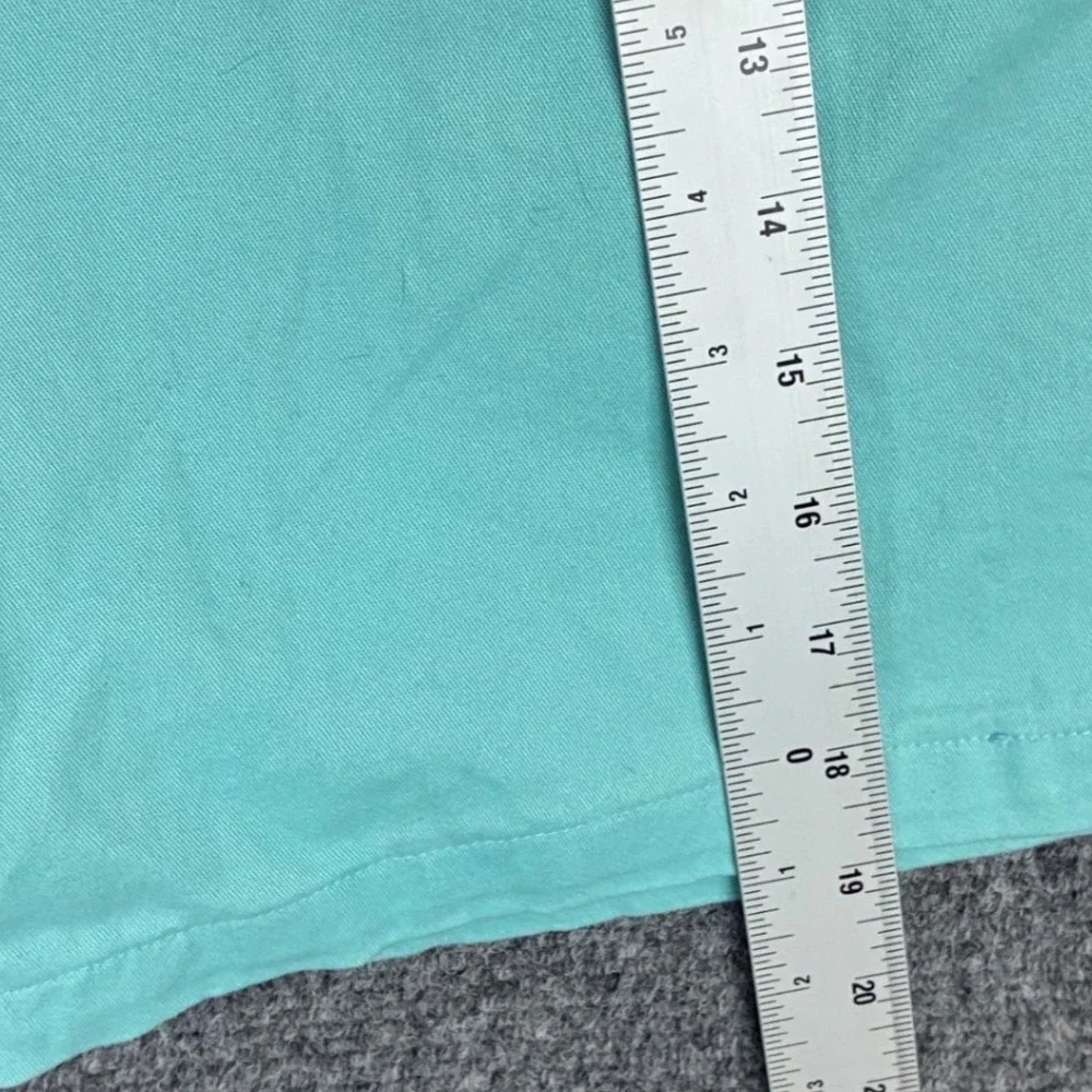 Old Navy Mens Ultimate Slim Built-In Flex Chino Shorts Mint Green Size W38